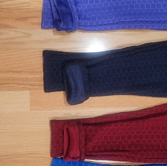 6 Athletic Lined Tic-Toc /Winter Warm Leggings  Size S/M - Picture 3 of 6